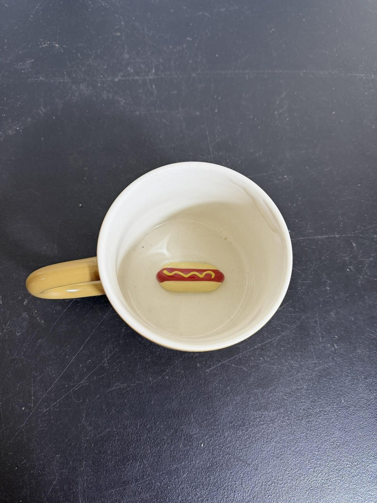 Room Essentials Stoneware Hot Dog Mug - 3D Hot Dog Inside - Wormhole Thrift