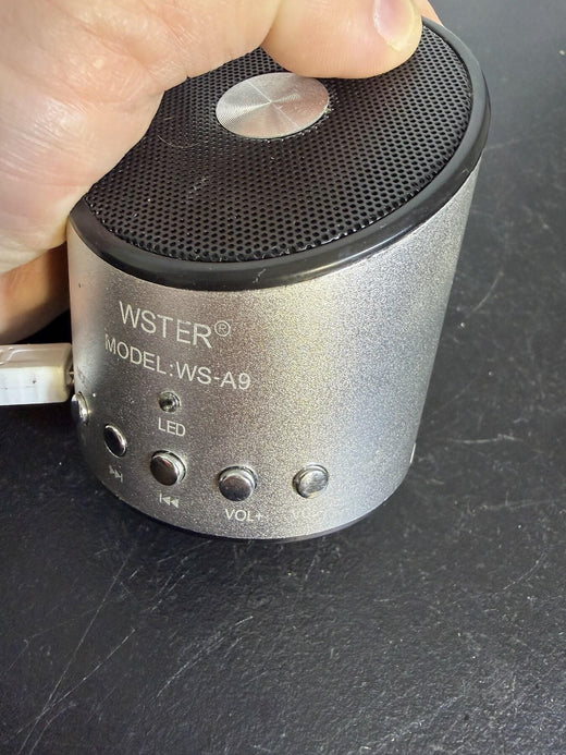 WSTER WS-A9 Portable Mini Bluetooth Speaker USB TF - Wormhole Thrift