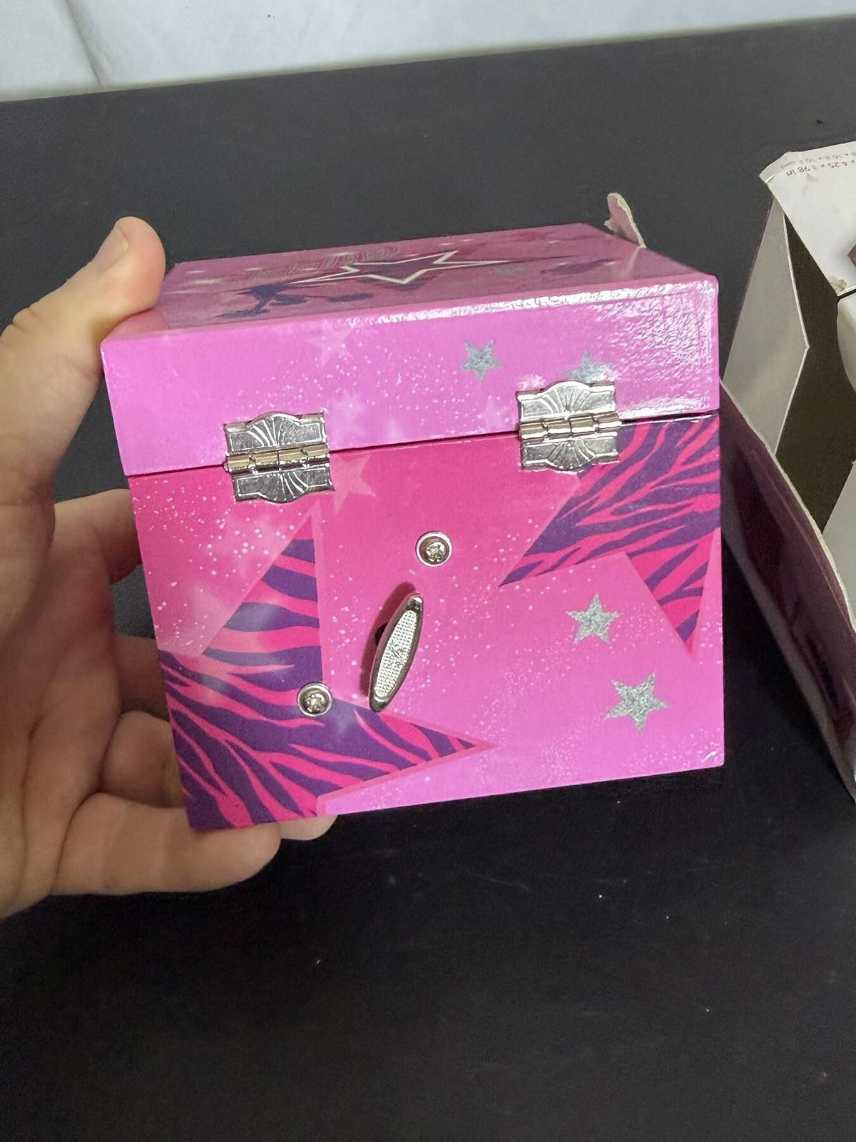 JAKOS LTD Cheer Musical Jewelry Box w/ Ballerina Figurine & Drawer - Wormhole Thrift