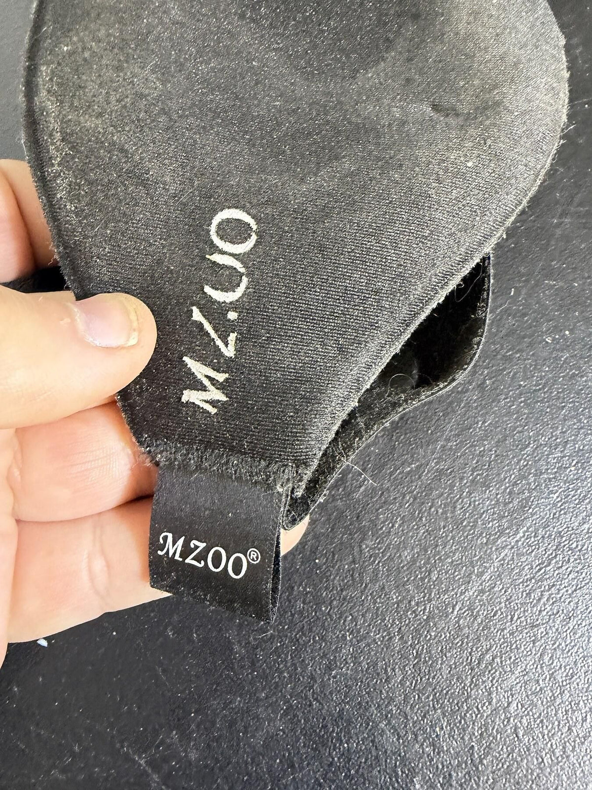 MZOO Black Contoured Sleep Mask with Adjustable Strap - Wormhole Thrift