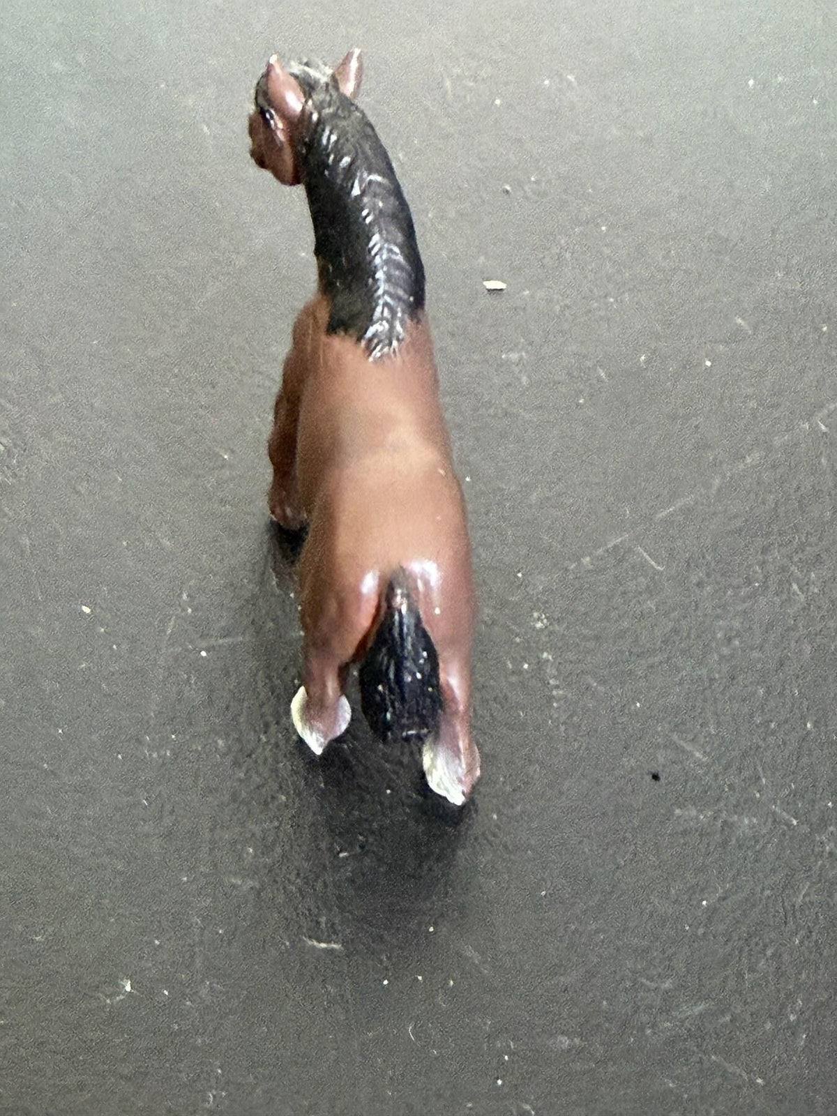 Safari Ltd. Shire Horse Figurine Brown Plastic Toy - Wormhole Thrift