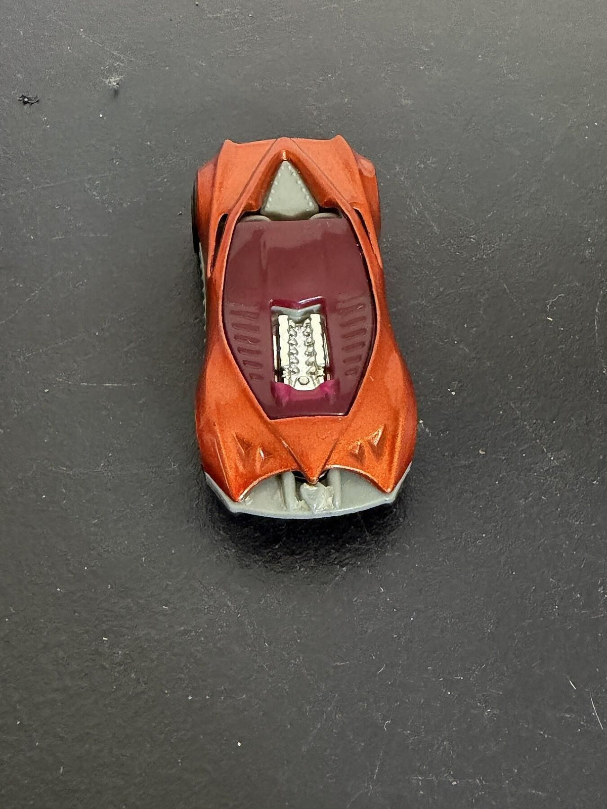 Mattel 2008 McDonald's China Orange Diecast Toy Car - Wormhole Thrift