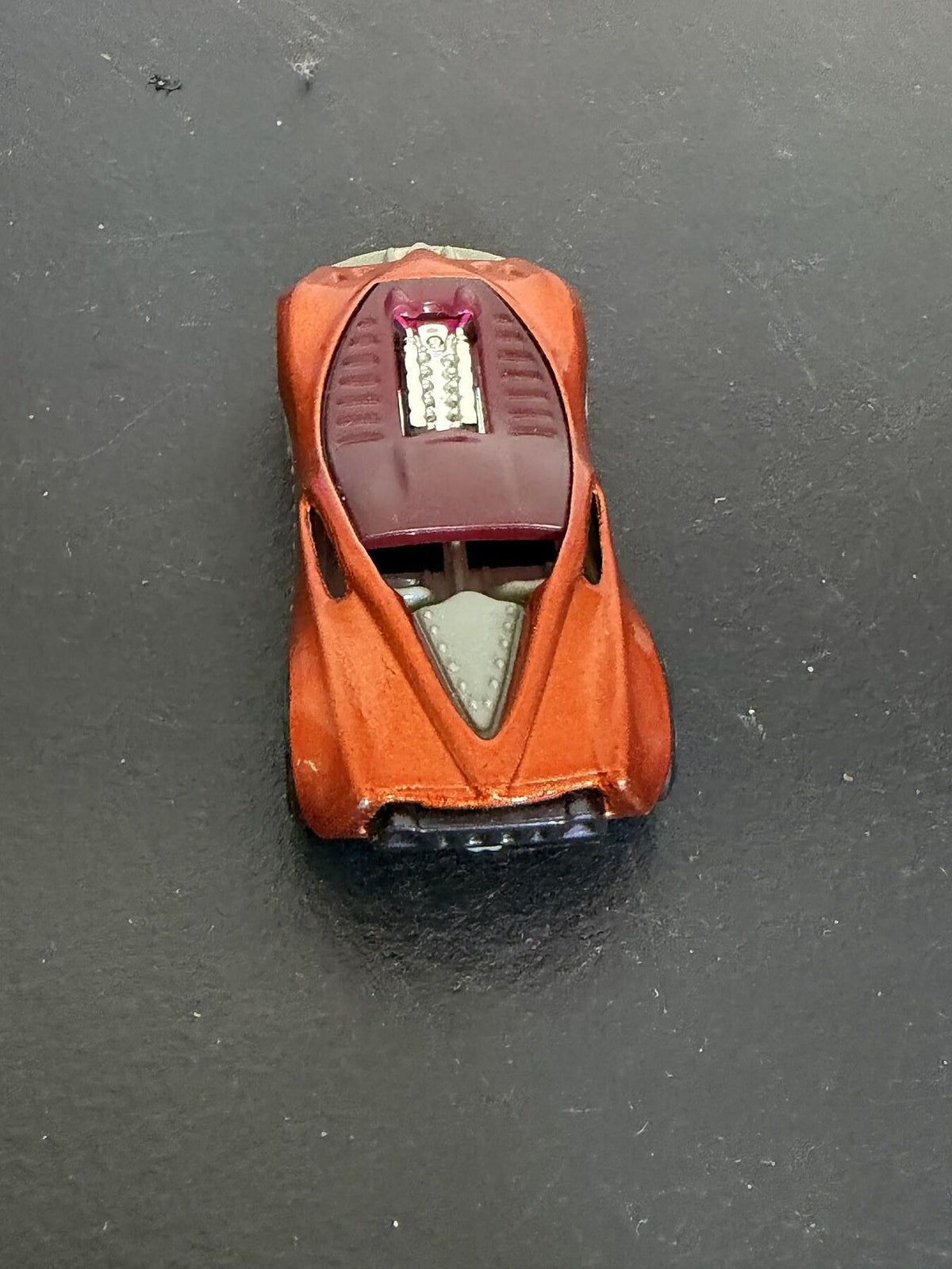 Mattel 2008 McDonald's China Orange Diecast Toy Car - Wormhole Thrift