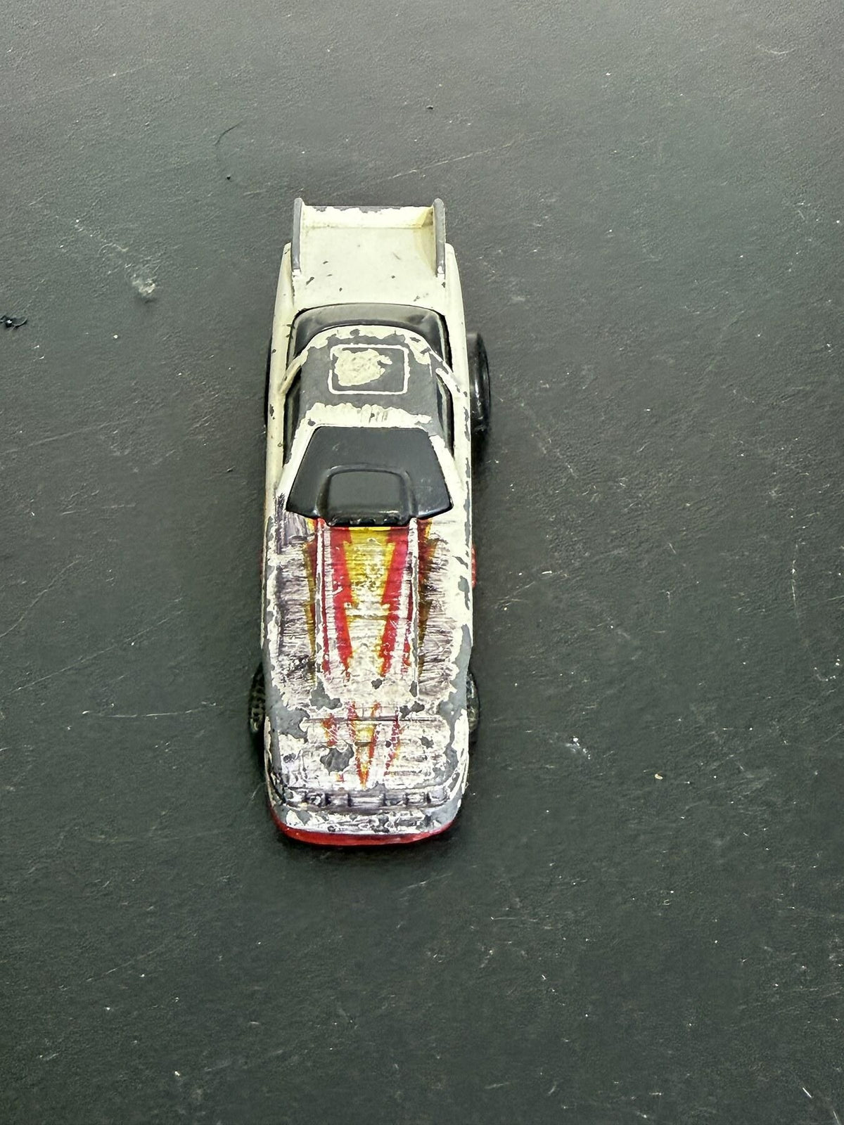 Hot Wheels 1993 MC 04 White Diecast - Wormhole Thrift
