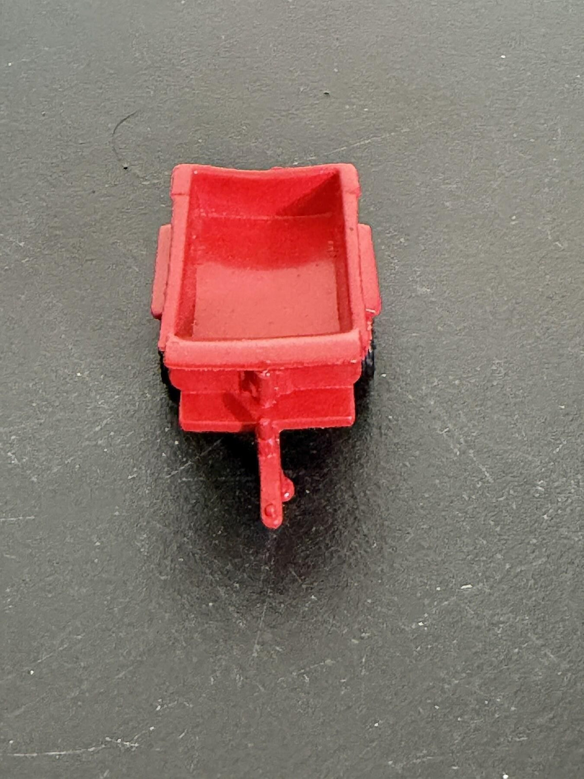 Safari Ltd. Red Plastic Toy Trailer Farm Vehicle Accessory 2.5" - Wormhole Thrift