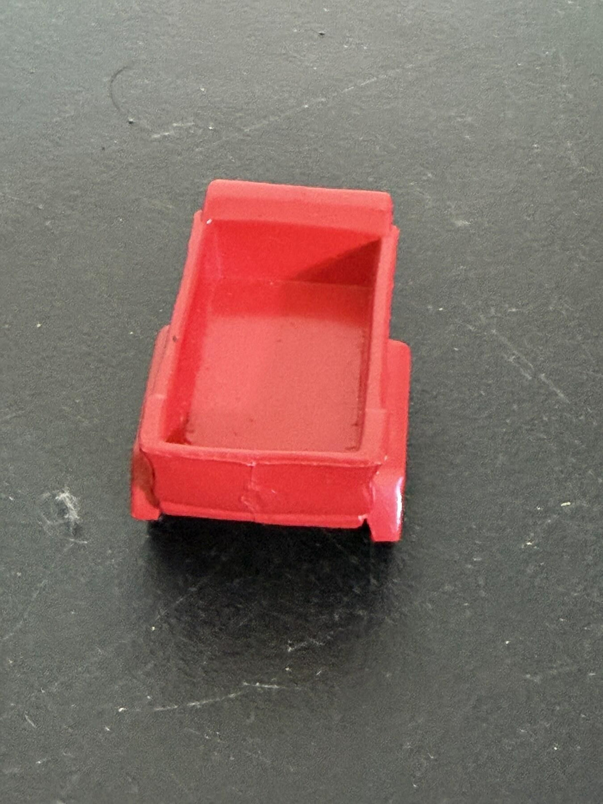 Safari Ltd. Red Plastic Toy Trailer Farm Vehicle Accessory 2.5" - Wormhole Thrift