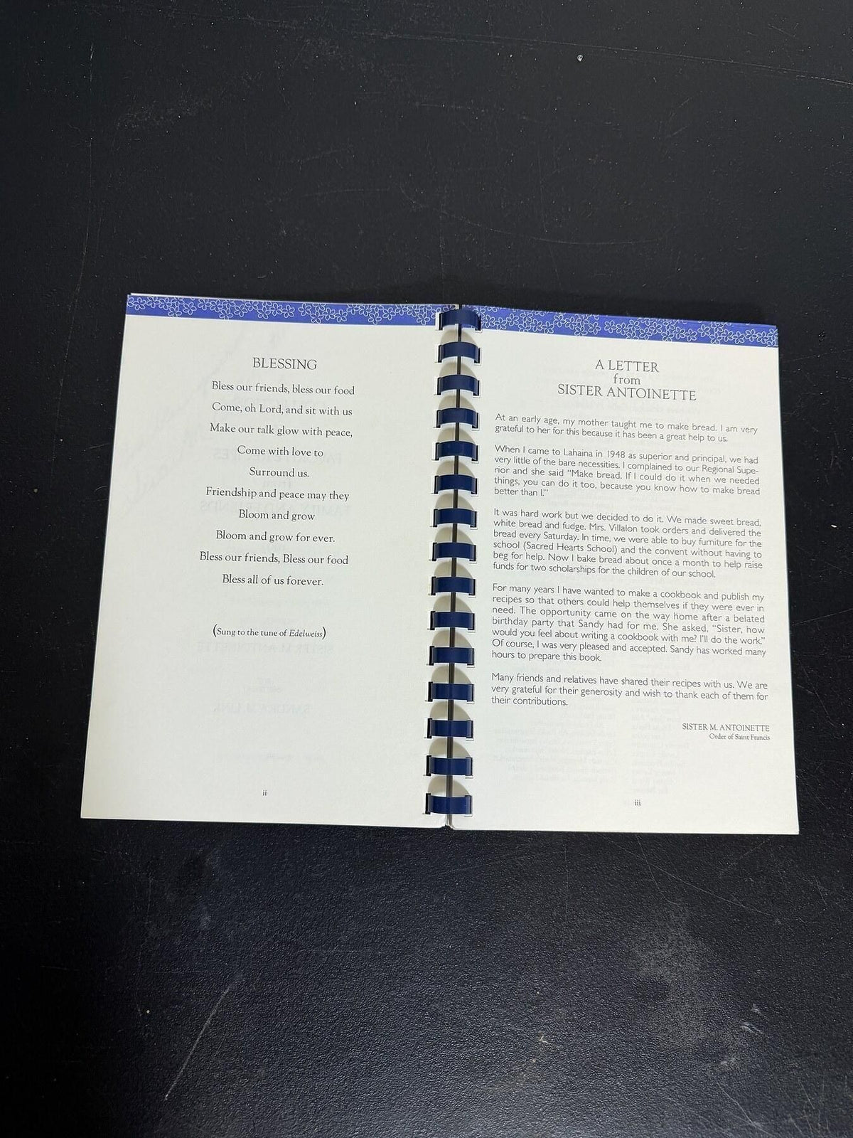 Sister Antoinette's Favorite Recipes Cookbook 1991 3rd Print Hawaii - Wormhole Thrift
