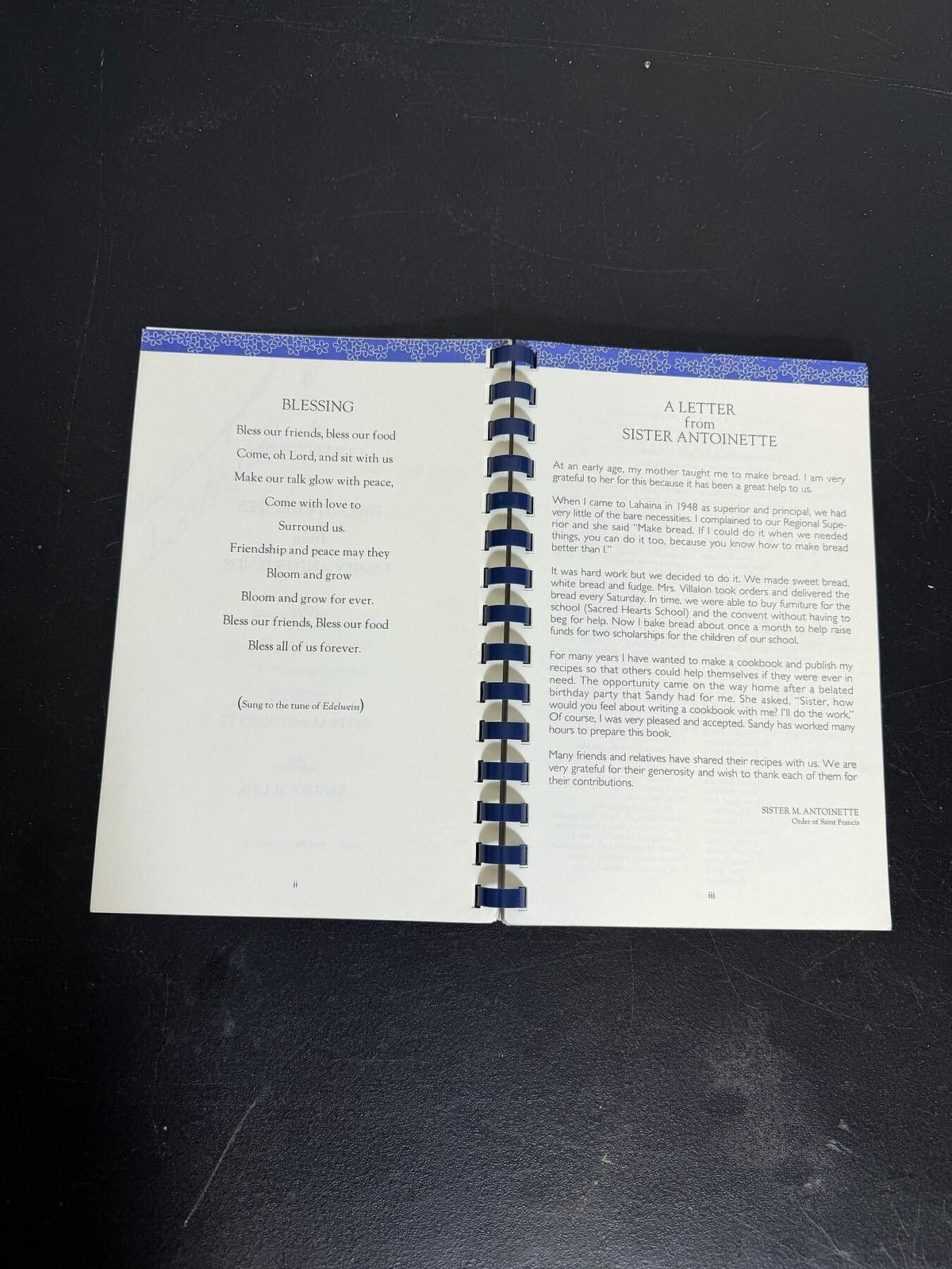 Sister Antoinette's Favorite Recipes Cookbook 1991 3rd Print Hawaii - Wormhole Thrift