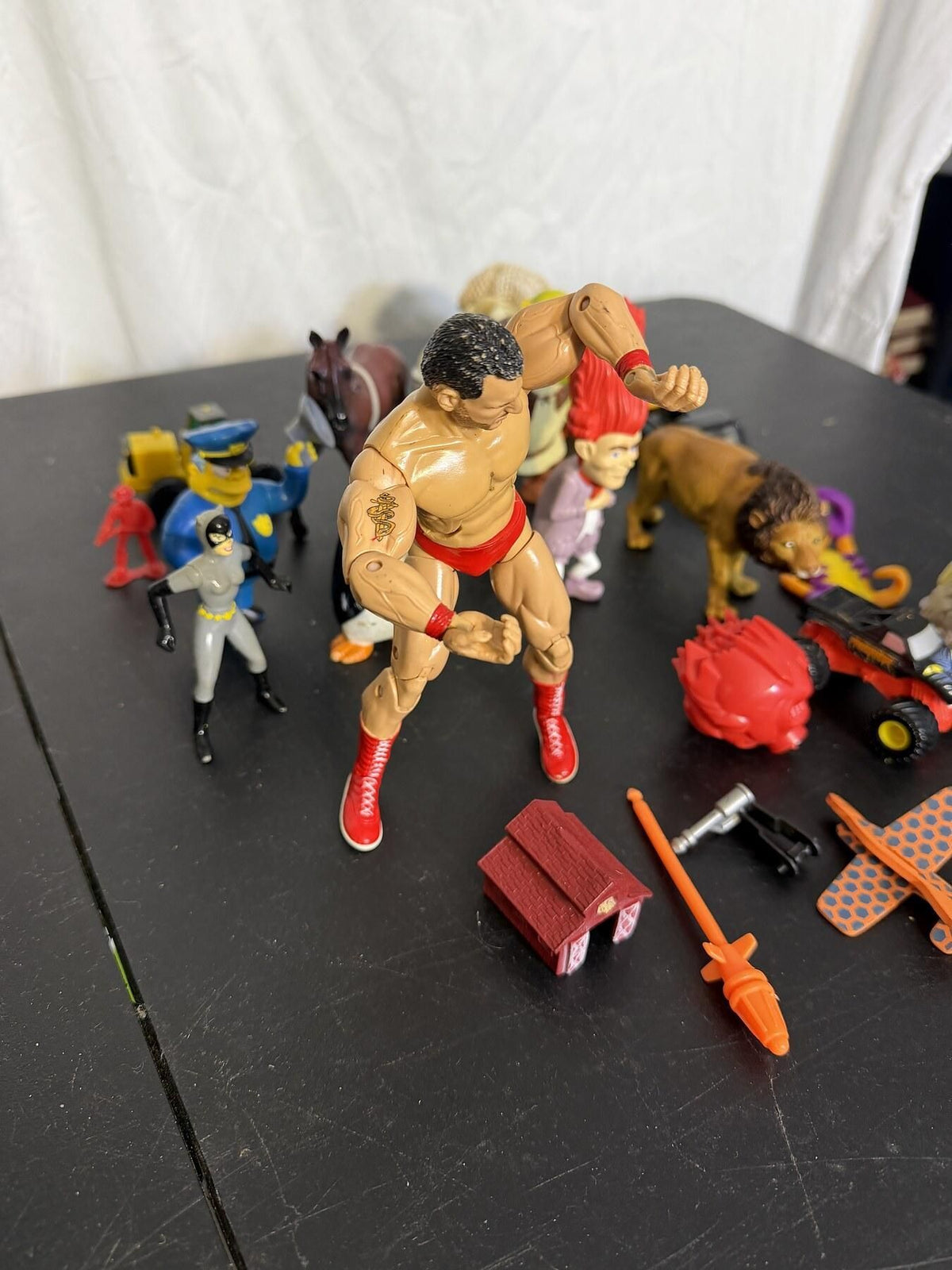 Mixed Lot Vintage Plastic Action Figures & Small Toys (19 Pcs) - Wormhole Thrift