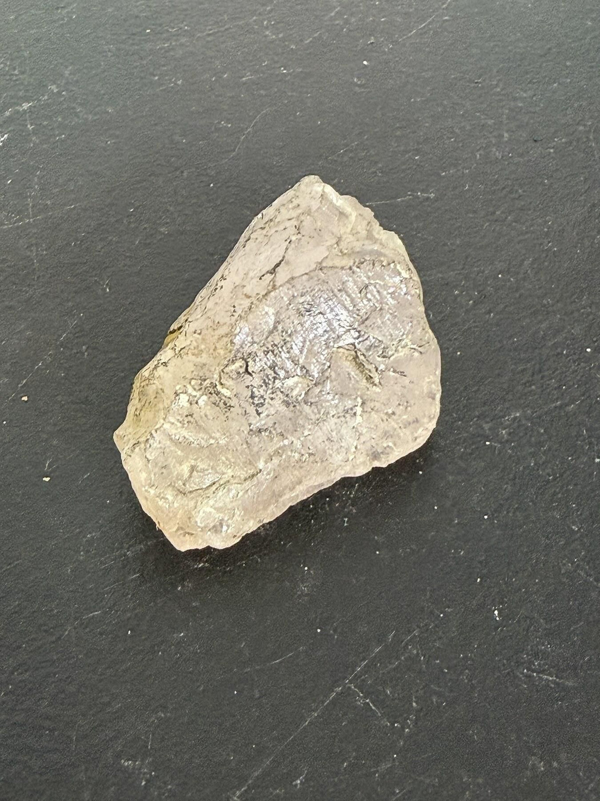Natural Quartz Crystal Mineral Specimen Rough Stone - Wormhole Thrift