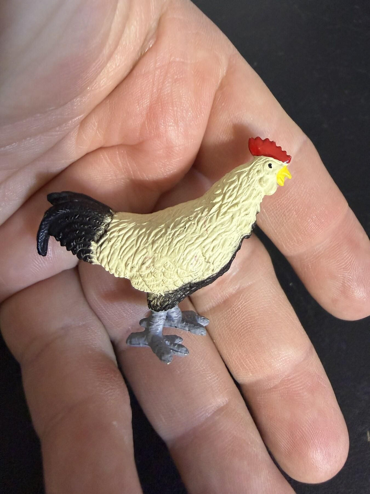 Safari Ltd Rooster Chicken Farm Animal Figurine Toy - Wormhole Thrift