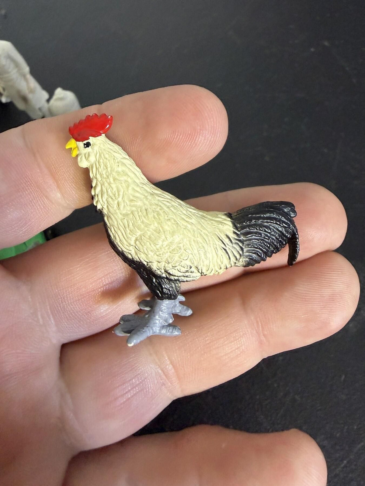 Safari Ltd Rooster Chicken Farm Animal Figurine Toy - Wormhole Thrift