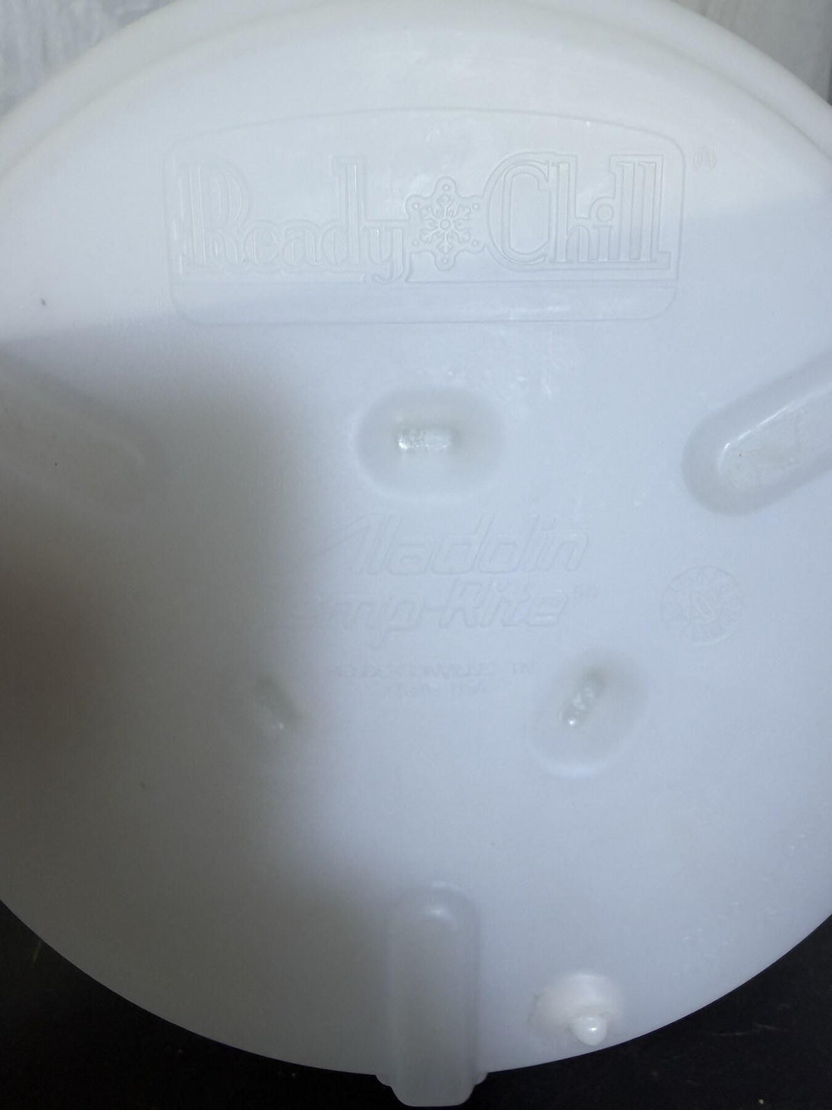 Aladdin Temp-Rite Ready-Chill Oval Serving Platter Dish White 10" - Wormhole Thrift
