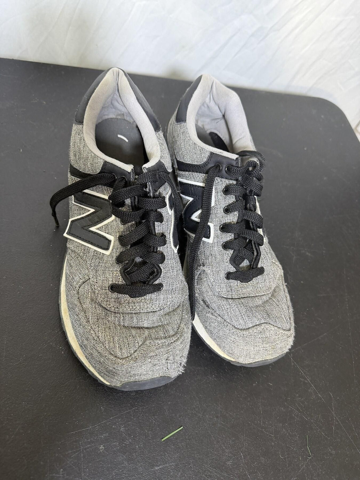 New Balance 574 ML574TXE Men's US 8 Gray Black Sneakers Shoes - Wormhole Thrift