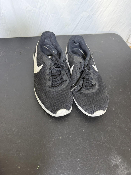 Nike Tanjun Black White Running Shoes Men's Size 10 (812655-011) - Wormhole Thrift