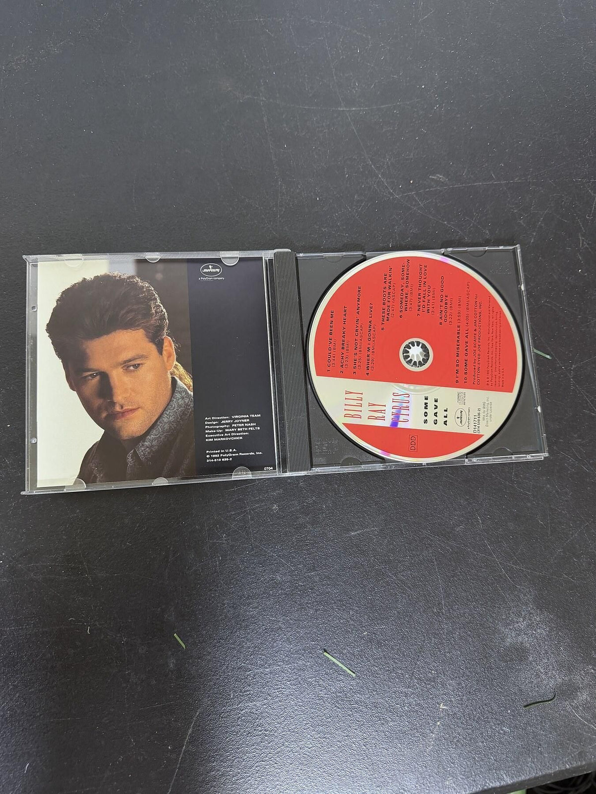 Billy Ray Cyrus - Some Gave All CD (1992 Mercury Records BMG Club) - Wormhole Thrift