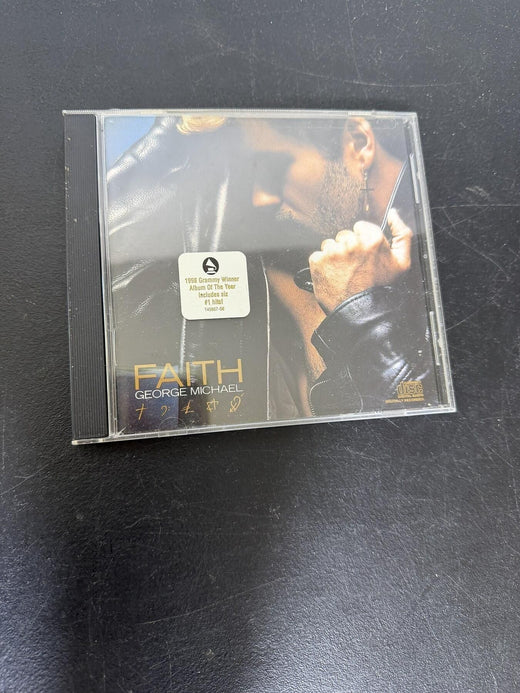 George Michael - Faith CD Album (1987 Columbia Records, Grammy Sticker) - Wormhole Thrift