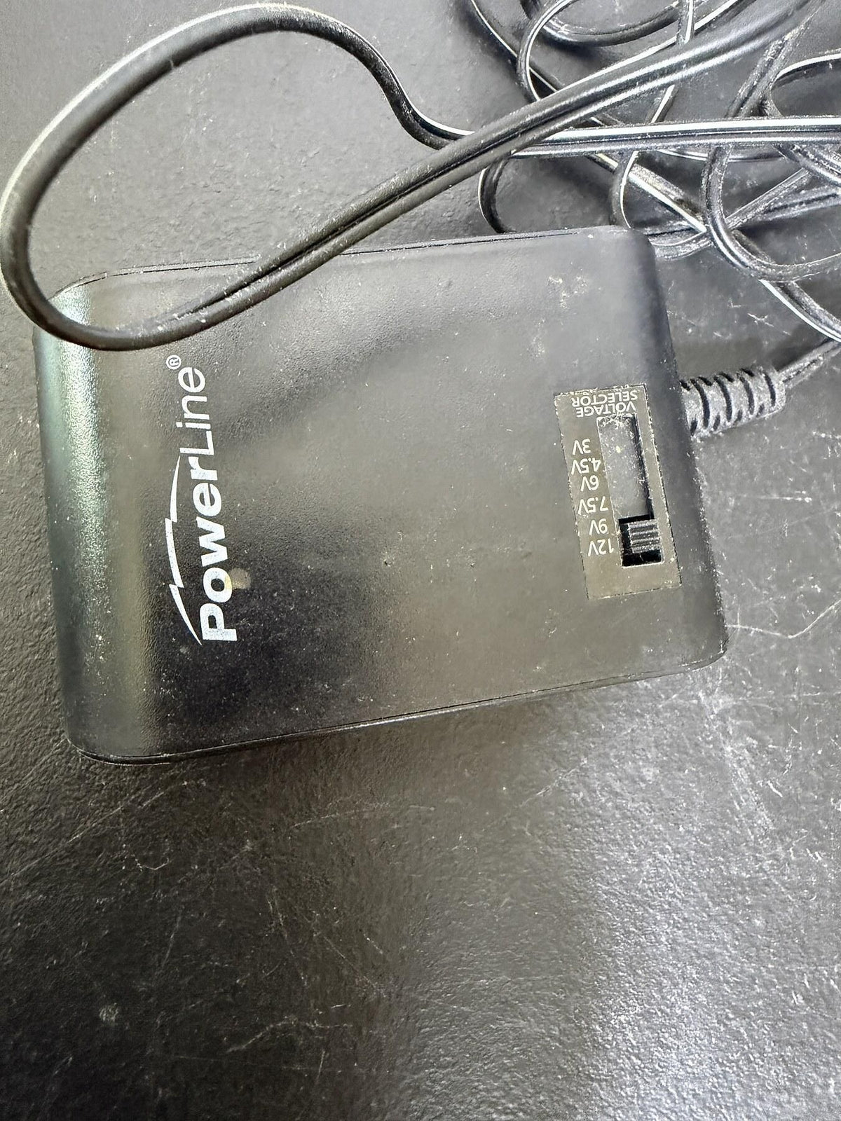 PowerLine 500mA Universal AC Adapter Power Supply Model 43055 - Wormhole Thrift