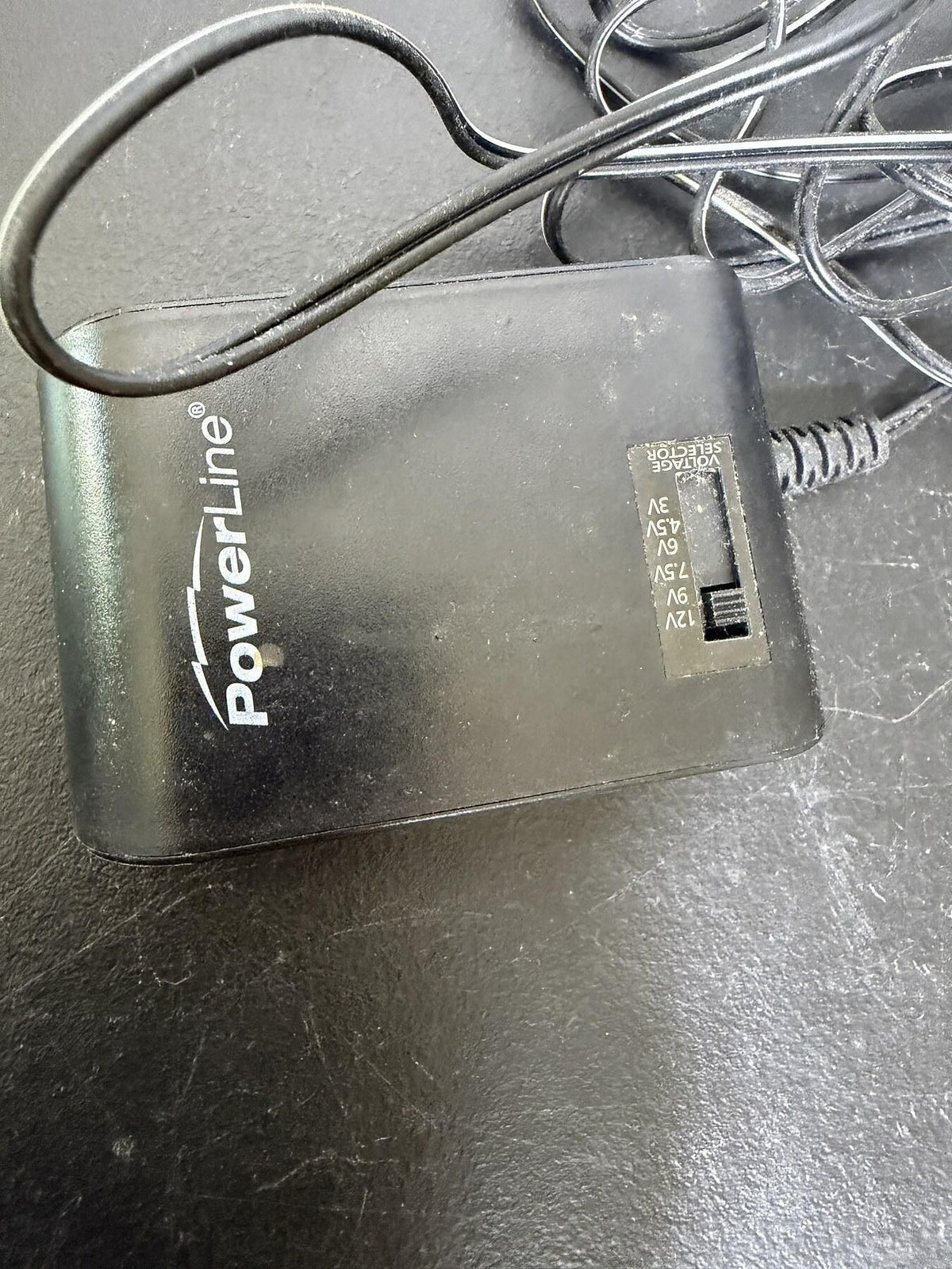 PowerLine 500mA Universal AC Adapter Power Supply Model 43055 - Wormhole Thrift