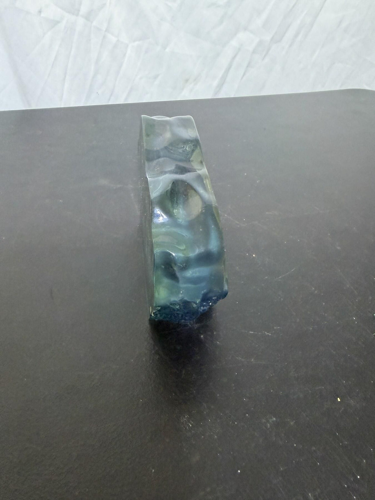 Resin Shark Ocean Scene Paperweight Sculpture Home Decor - Wormhole Thrift