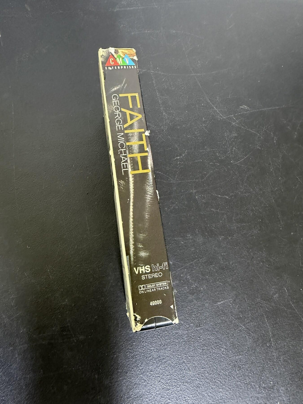 George Michael Faith VHS Hi-Fi Stereo Music Video 1988 CMV Enterprises - Wormhole Thrift