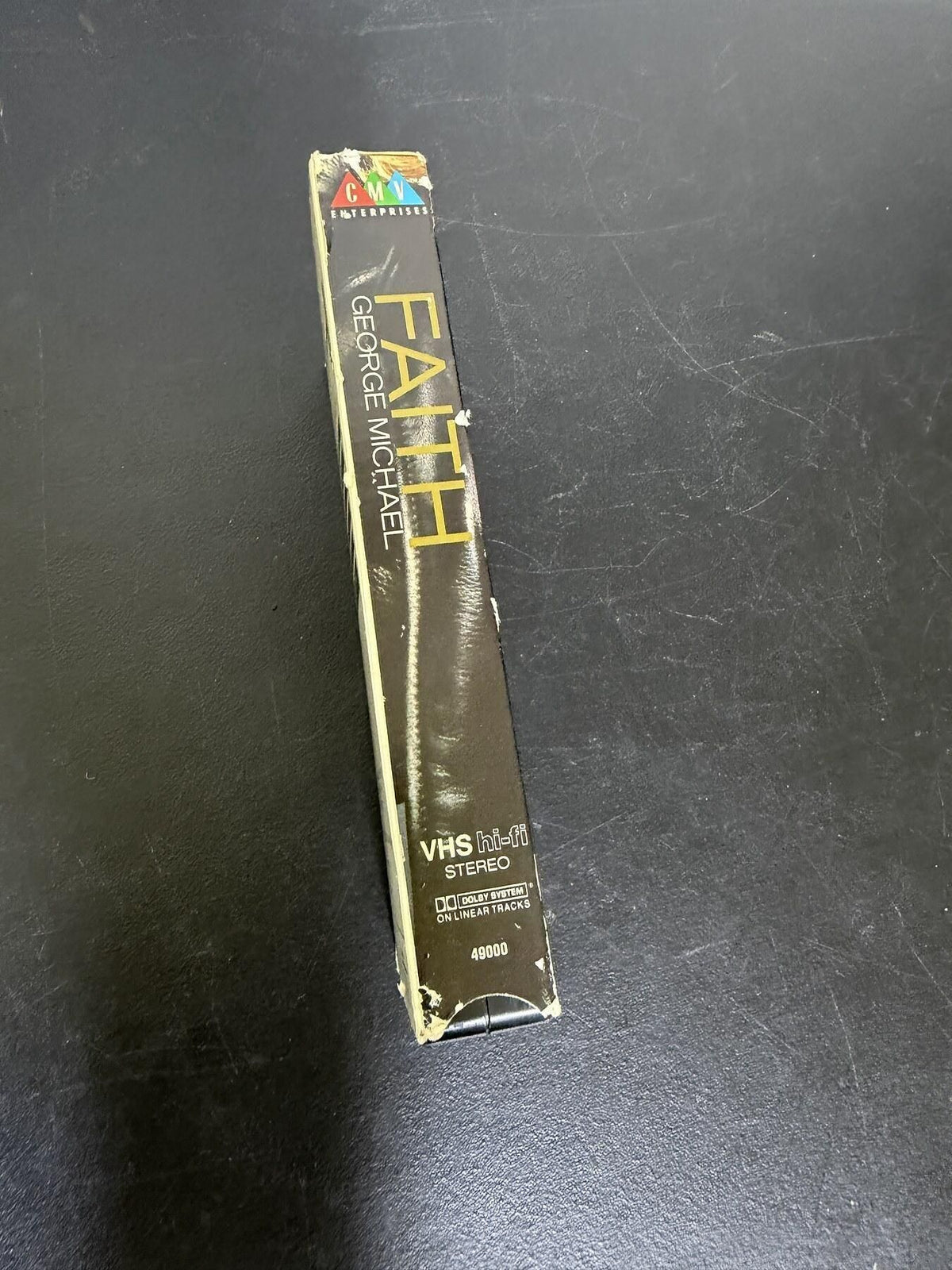 George Michael Faith VHS Hi-Fi Stereo Music Video 1988 CMV Enterprises - Wormhole Thrift