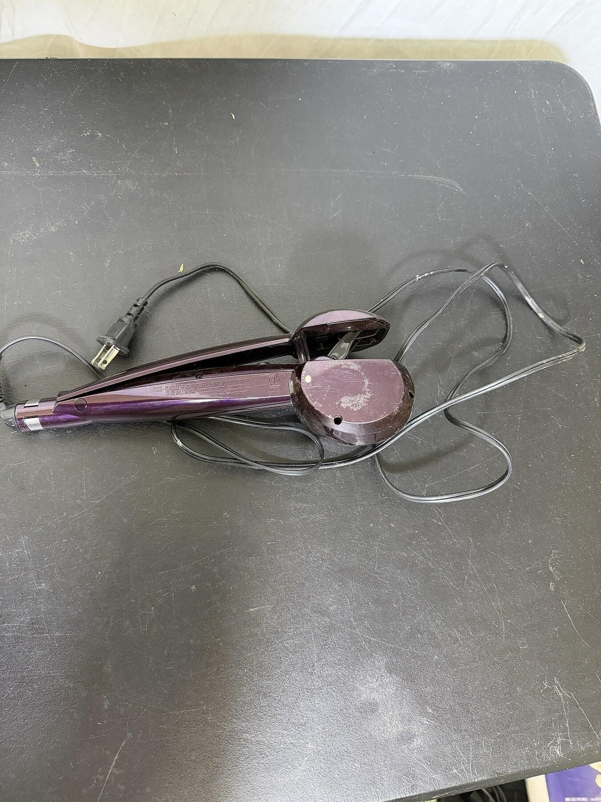 Conair InfinitiPRO Automatic Hair Curler - Dark Purple - Wormhole Thrift