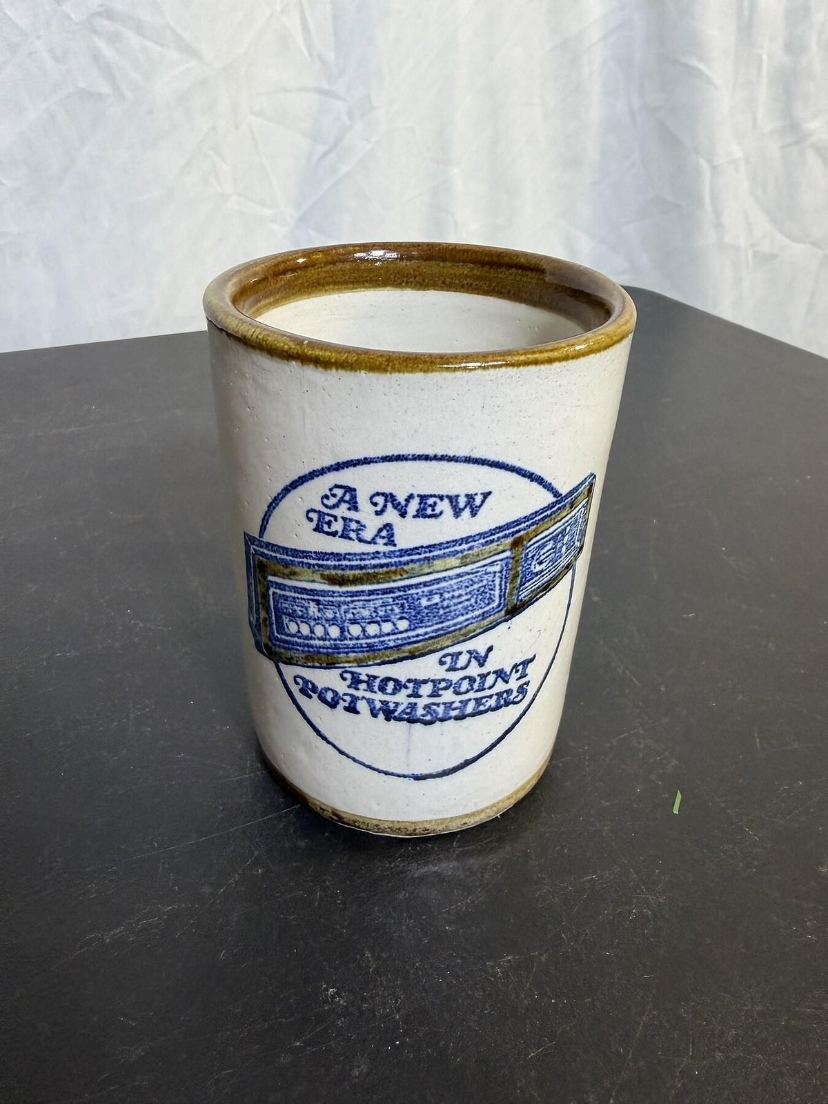 Vintage Louisville Stoneware Hotpoint Potwashers Advertising Mug - Wormhole Thrift