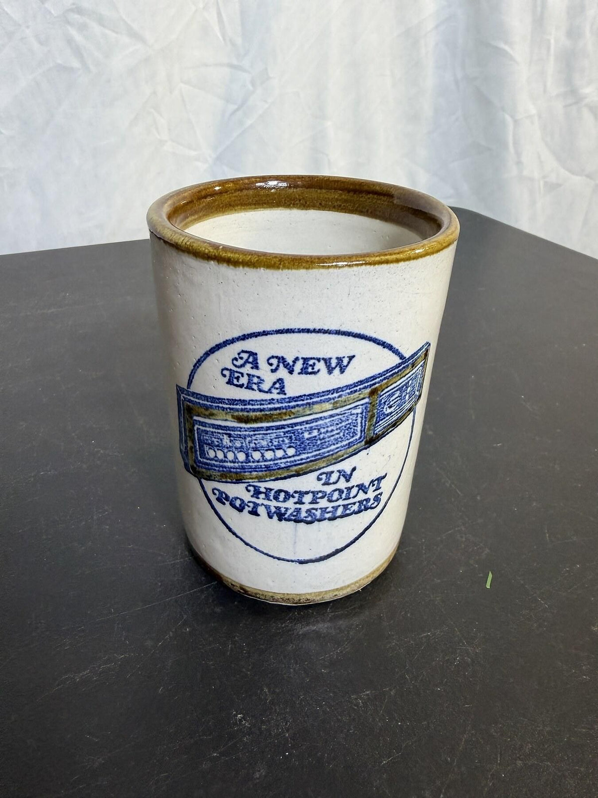 Vintage Louisville Stoneware Hotpoint Potwashers Advertising Mug - Wormhole Thrift
