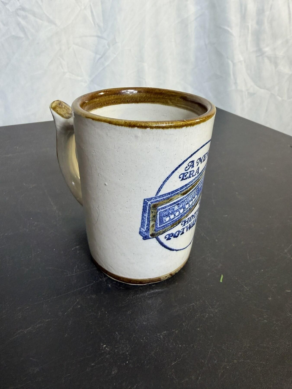 Vintage Louisville Stoneware Hotpoint Potwashers Advertising Mug - Wormhole Thrift