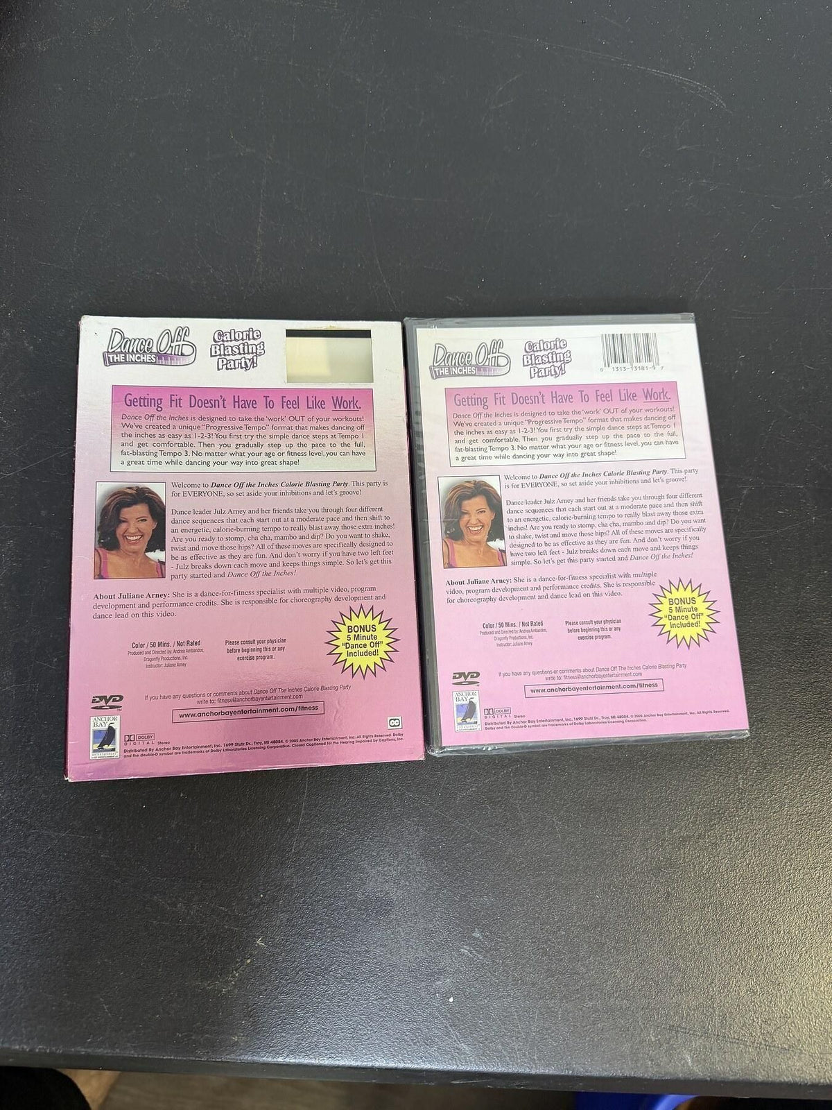 Dance Off The Inches Calorie Blasting Party! DVD - Anchor Bay - Wormhole Thrift