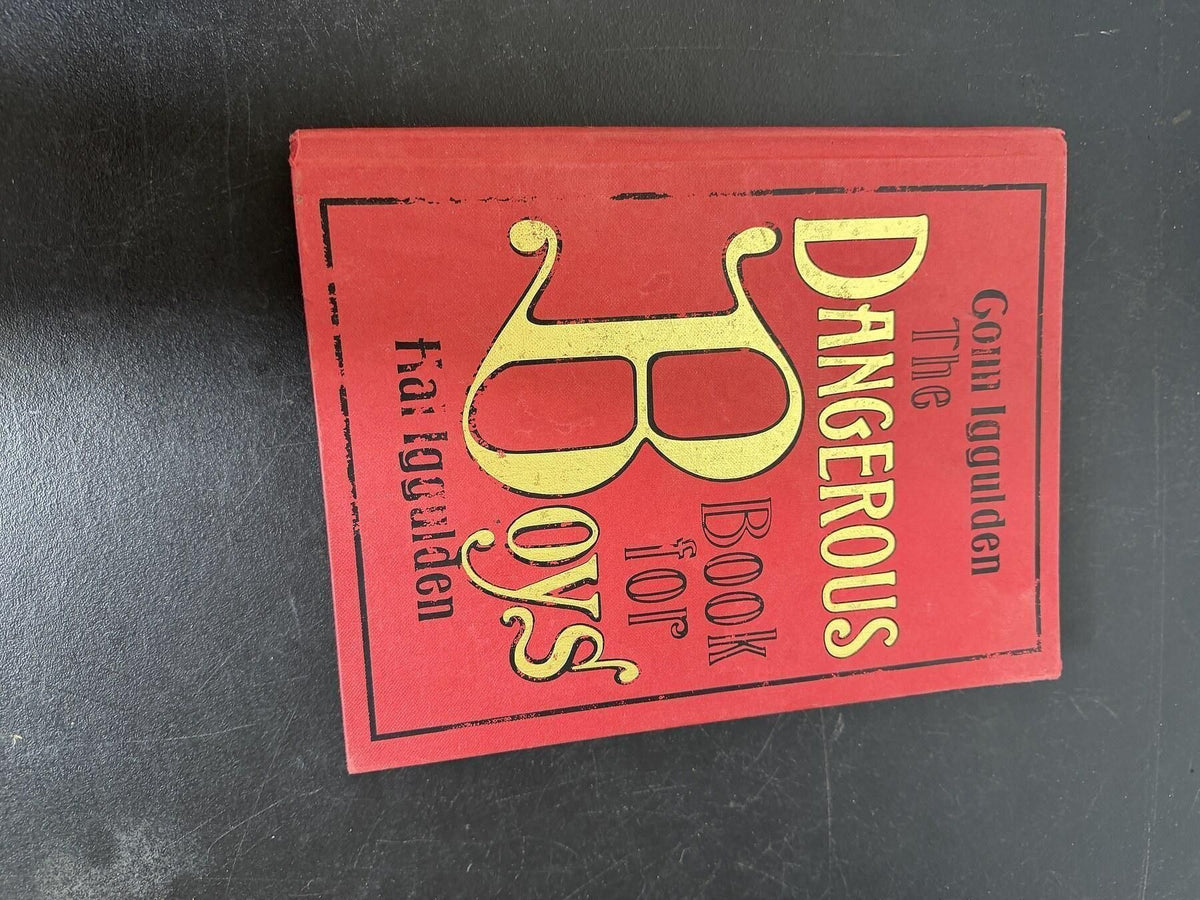 The Dangerous Book for Boys by Conn & Hal Iggulden - 2007 1st US Edition - Wormhole Thrift