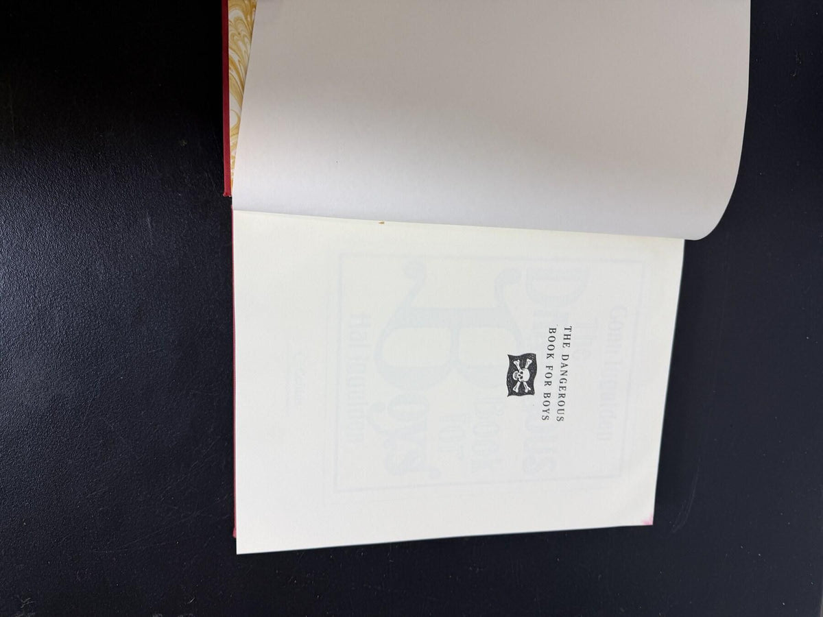 The Dangerous Book for Boys by Conn & Hal Iggulden - 2007 1st US Edition - Wormhole Thrift