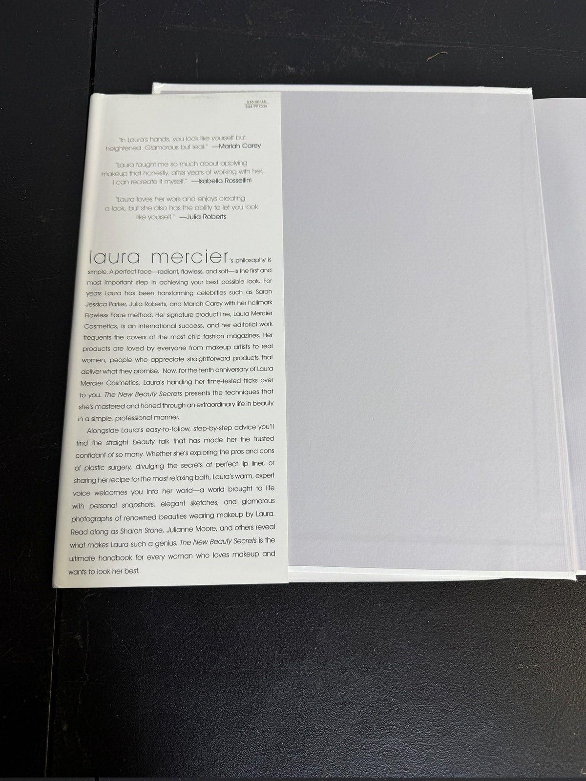 Laura Mercier The New Beauty Secrets Your Ultimate Guide to a Flawless Face Book - Wormhole Thrift