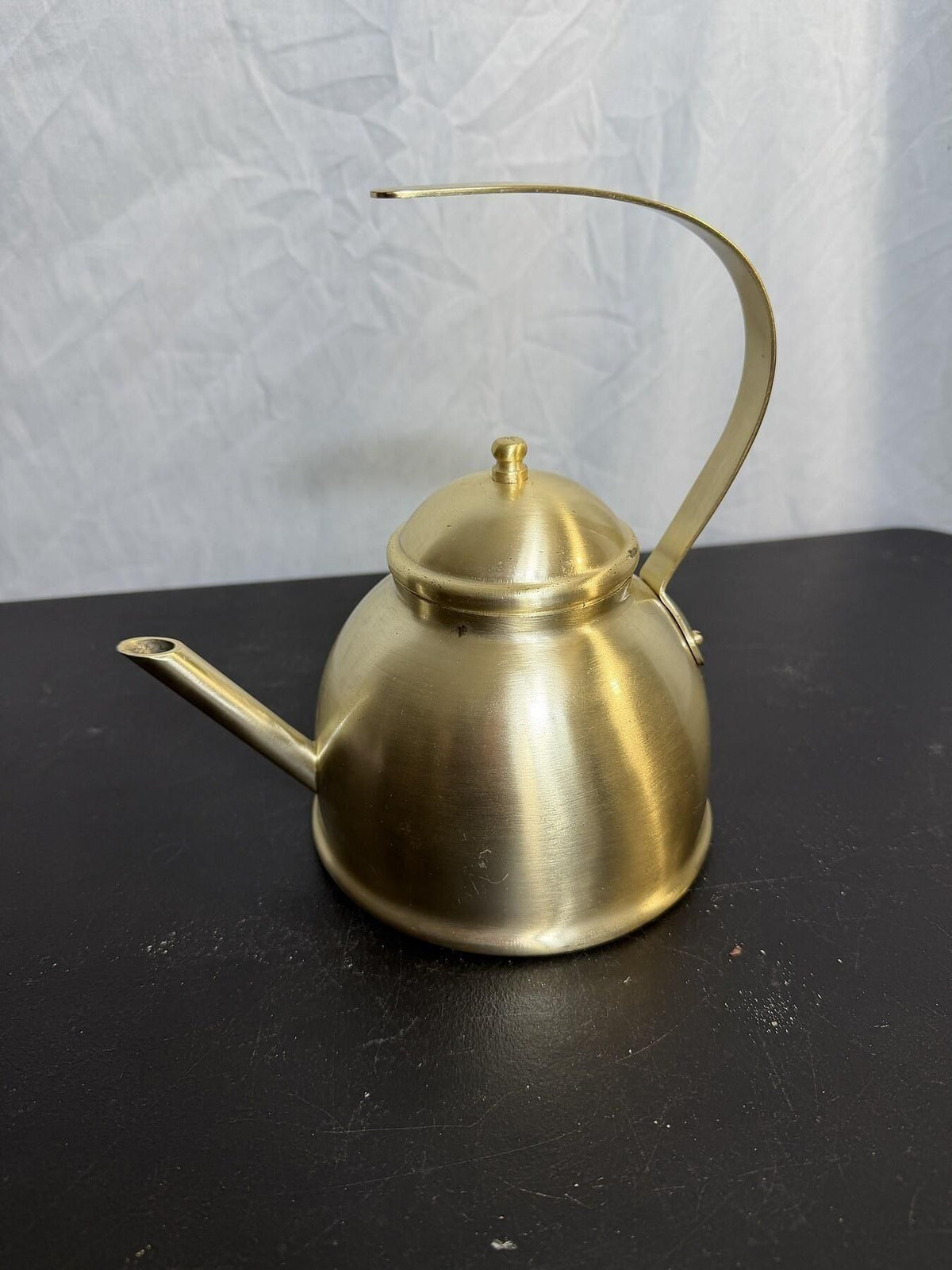 Rose & Fitzgerald Brass Kettle Teapot 1 Liter Capacity Made in India - Wormhole Thrift