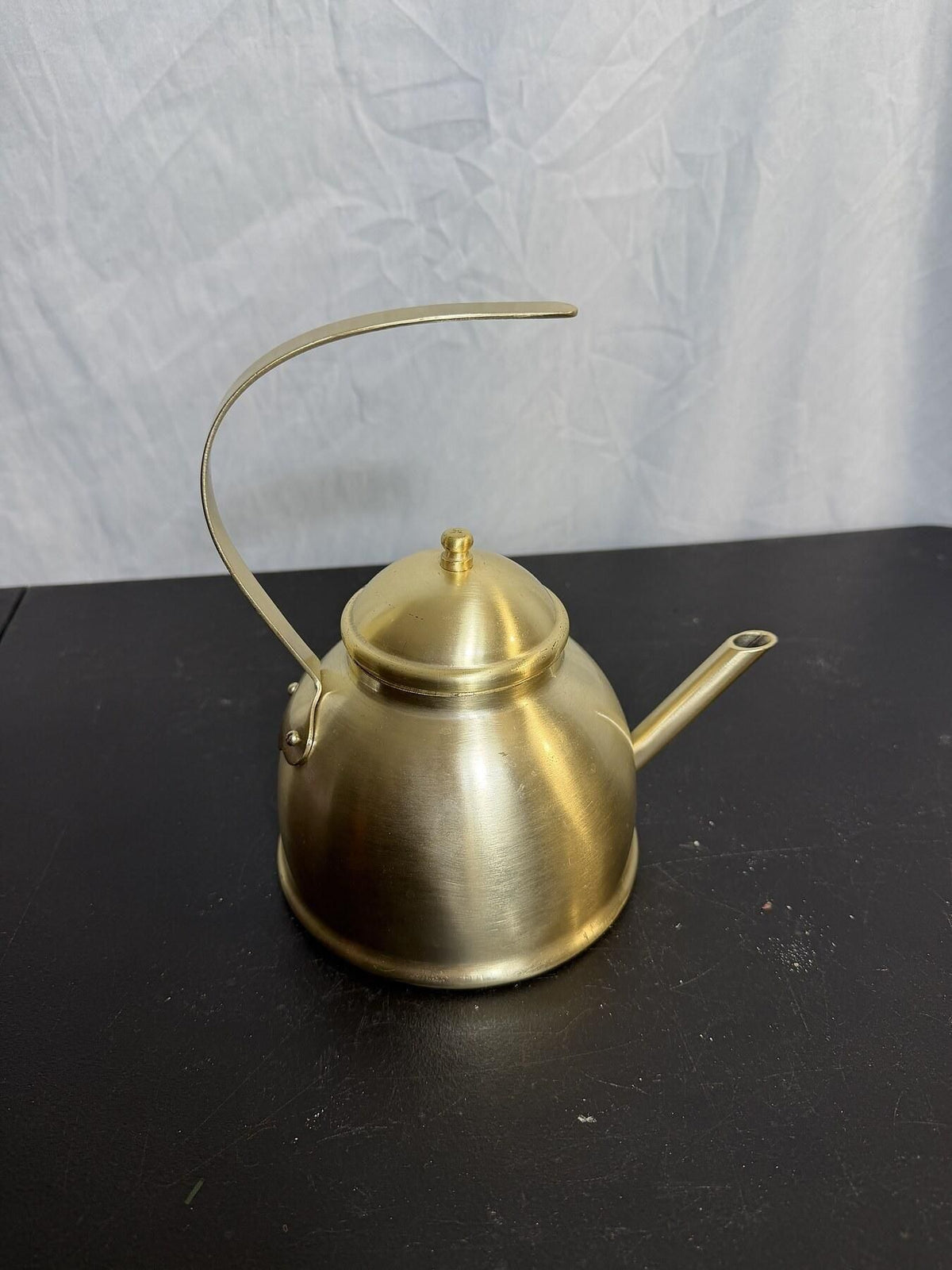 Rose & Fitzgerald Brass Kettle Teapot 1 Liter Capacity Made in India - Wormhole Thrift