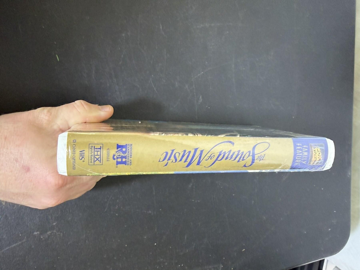 Vintage The Sound of Music VHS Tape 1996 THX Sealed Julie Andrews - Wormhole Thrift