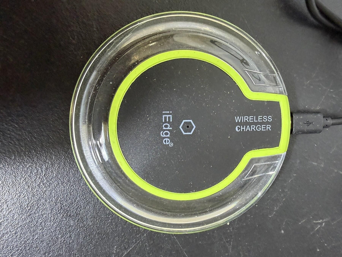 iEdge E-674 Wireless Charger Pad with Wall Adapter - Wormhole Thrift