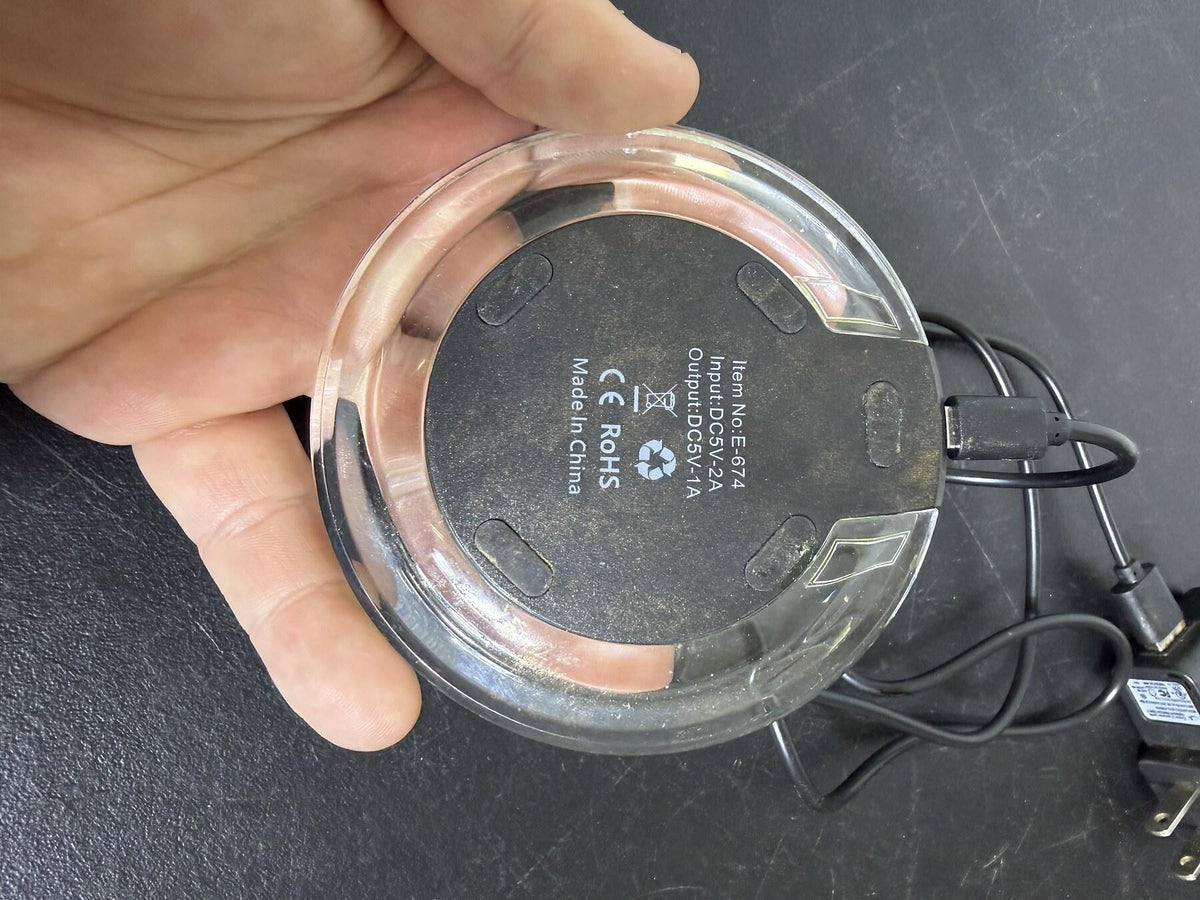 iEdge E-674 Wireless Charger Pad with Wall Adapter - Wormhole Thrift