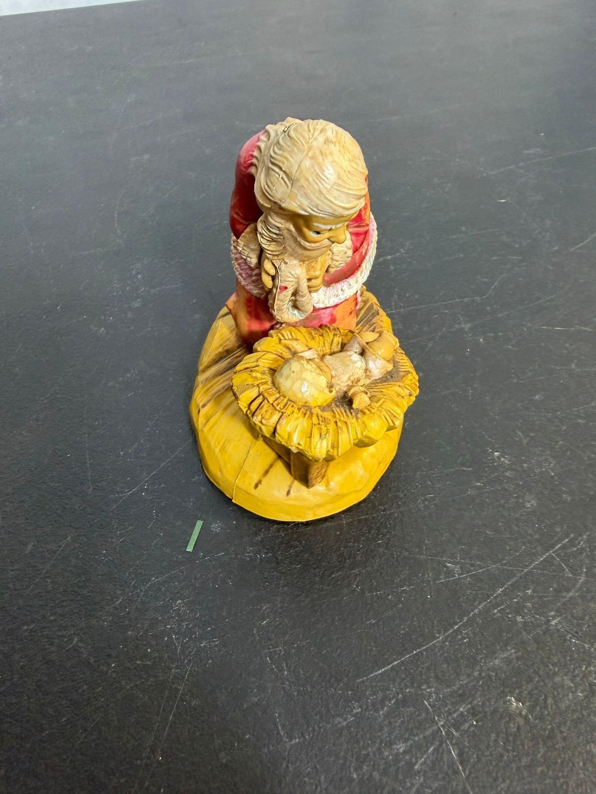 Fontanini 1984 Italy Kneeling Santa Nativity Figurine - Wormhole Thrift
