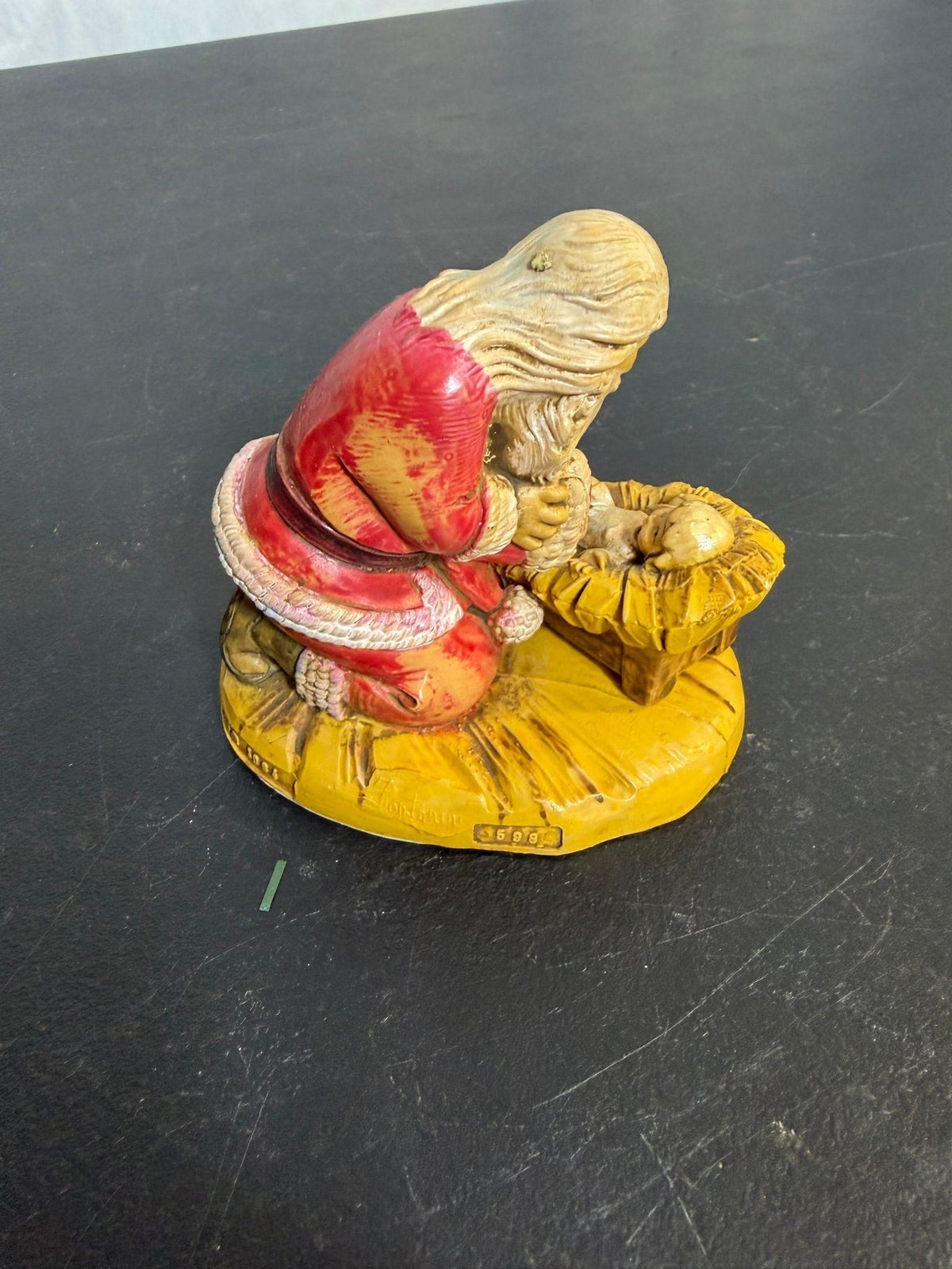 Fontanini 1984 Italy Kneeling Santa Nativity Figurine - Wormhole Thrift