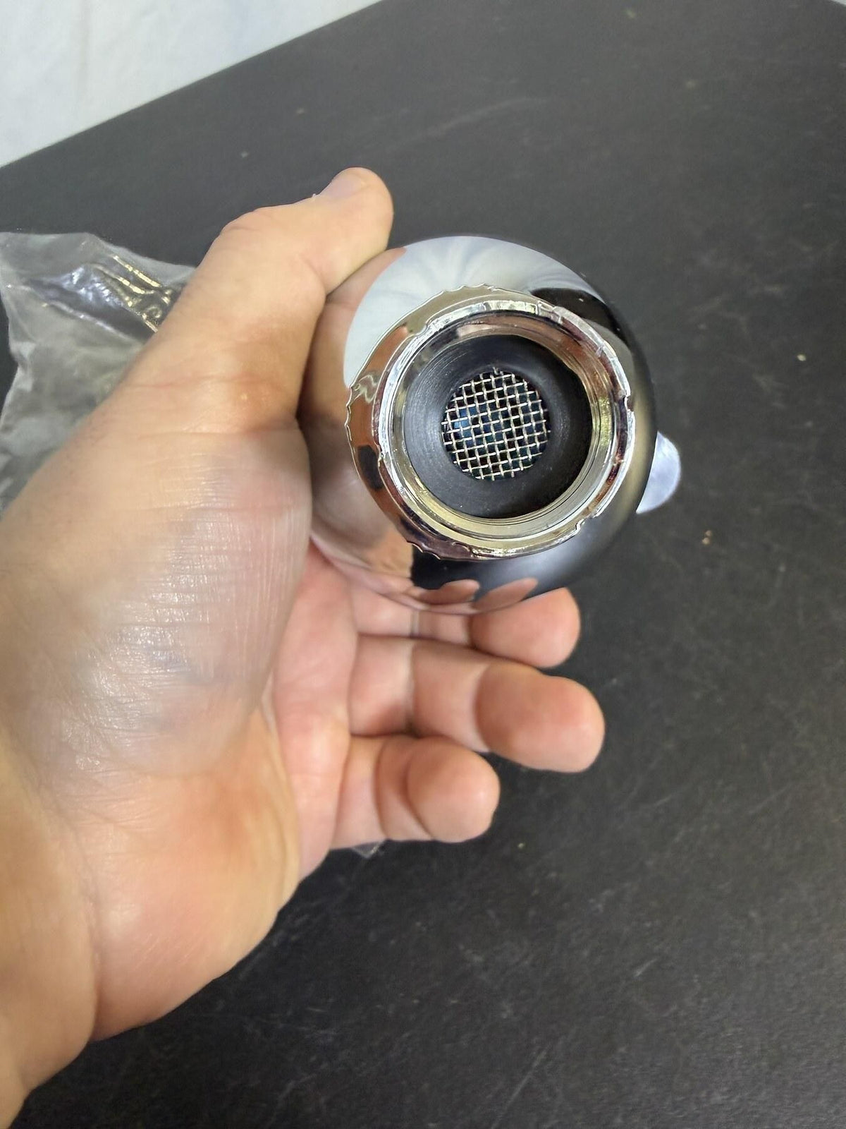 Modern Chrome Multi-Function Shower Head - New Without Box - Wormhole Thrift