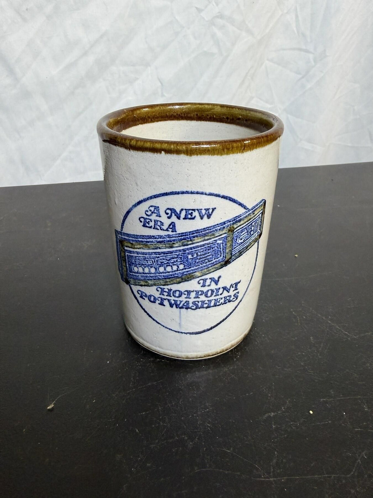 Vintage Louisville Stoneware Hotpoint Potwashers Promotional Mug - Wormhole Thrift