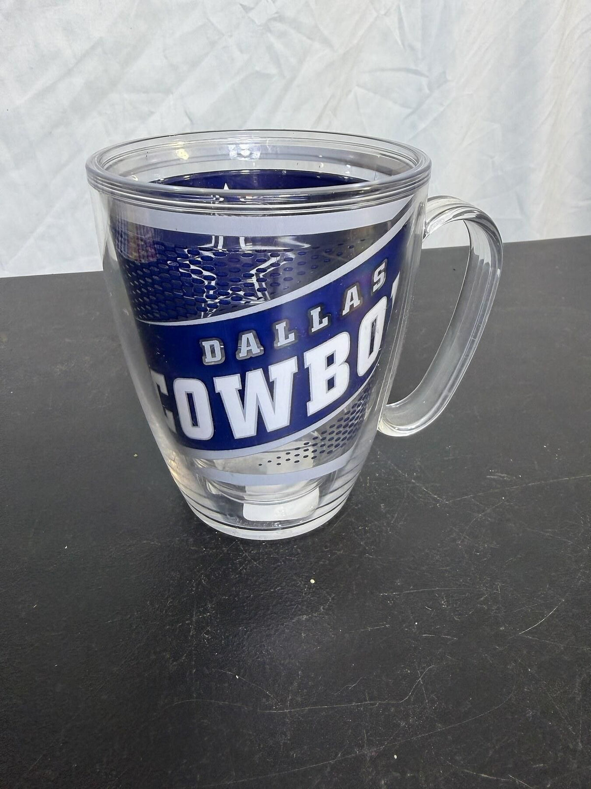 Dallas Cowboys NFL Boelter Brands Legend Double Wall Plastic Mug Cup - Wormhole Thrift