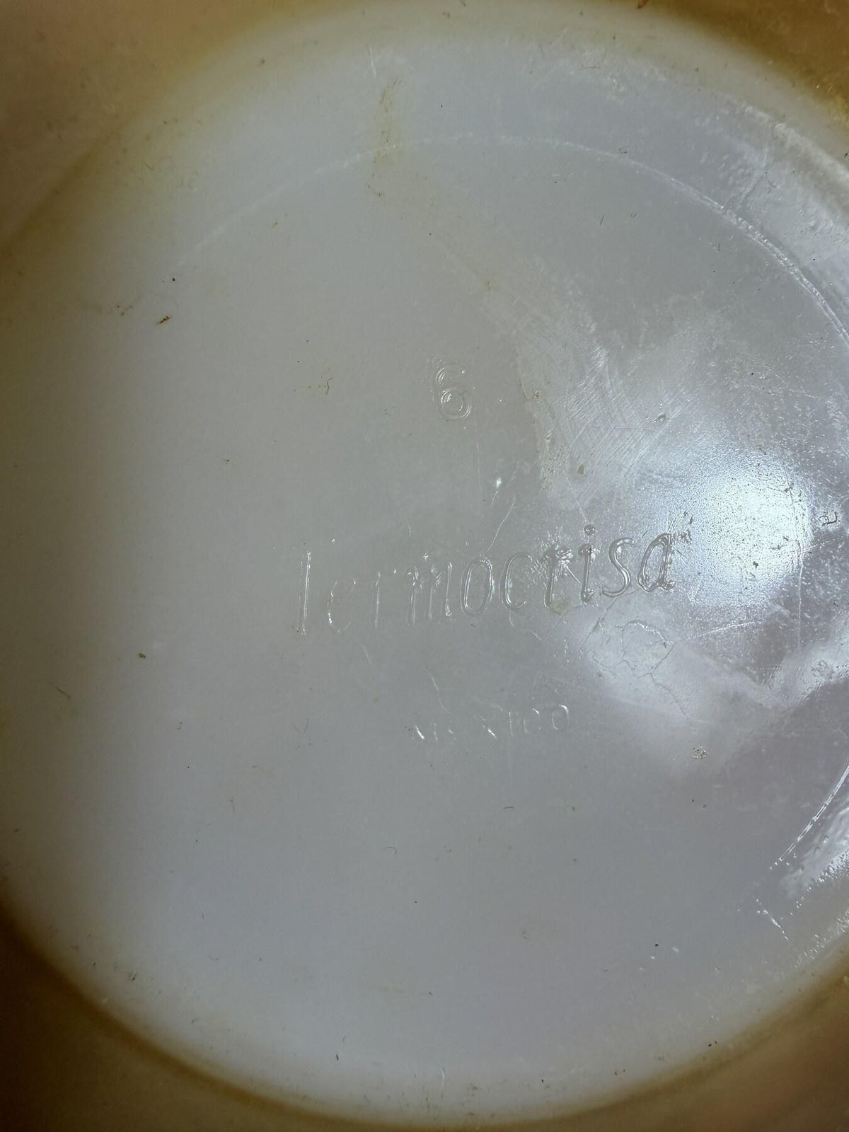 Vintage Termocrisa Mexico Amber Iridescent Swirl Glass Plates (Set of 5) - Wormhole Thrift