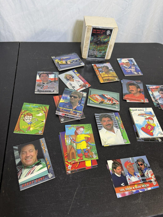 Vintage 1994 Press Pass NASCAR Race Card Set - Drivers & Cars - Wormhole Thrift