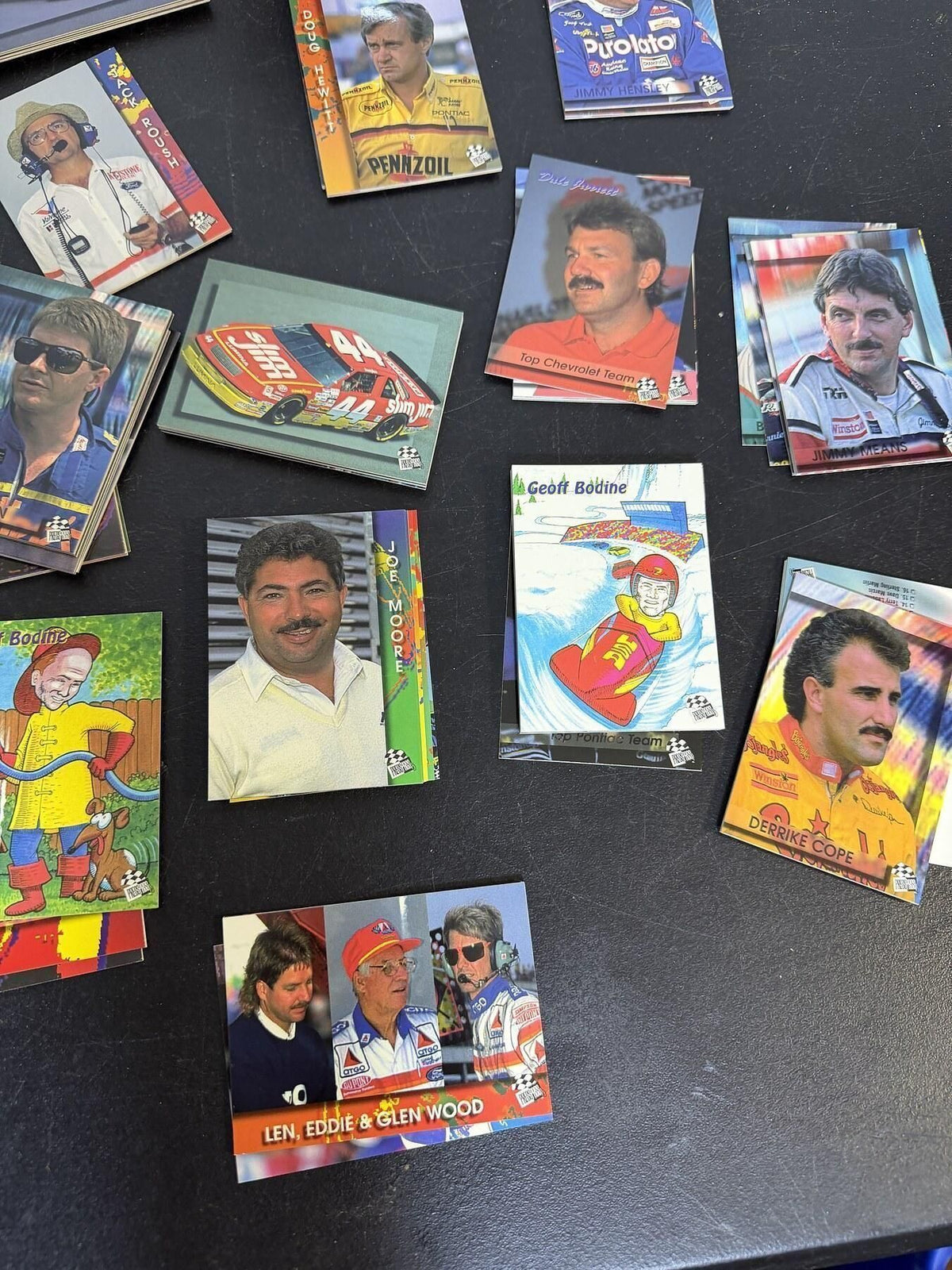 Vintage 1994 Press Pass NASCAR Race Card Set - Drivers & Cars - Wormhole Thrift