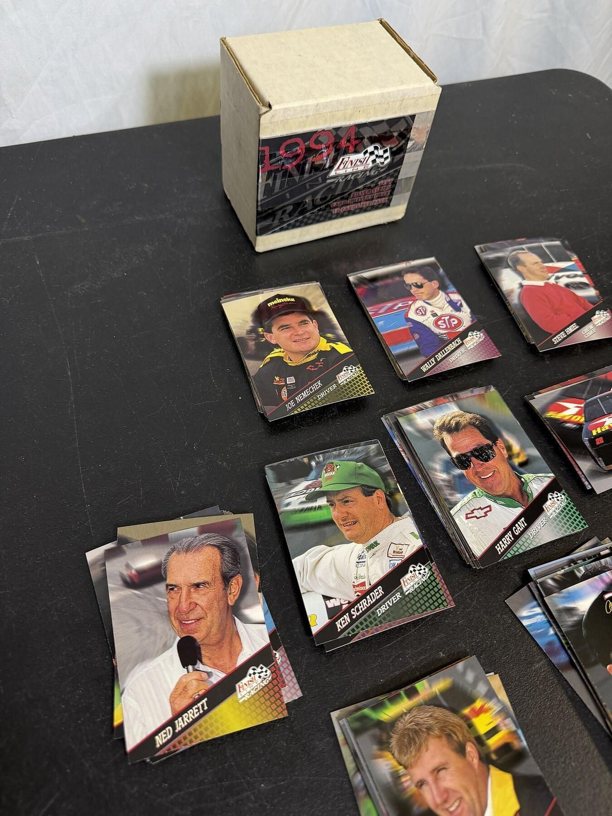 Vintage 1994 Upper Deck Finesse Racing NASCAR Trading Cards Box Lot - Wormhole Thrift