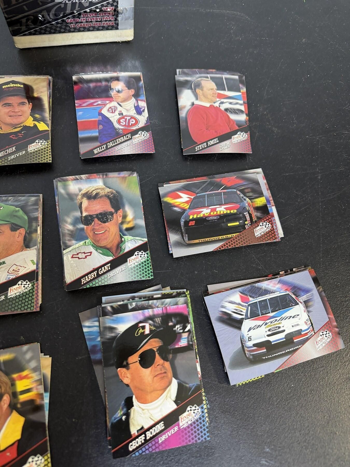 Vintage 1994 Upper Deck Finesse Racing NASCAR Trading Cards Box Lot - Wormhole Thrift