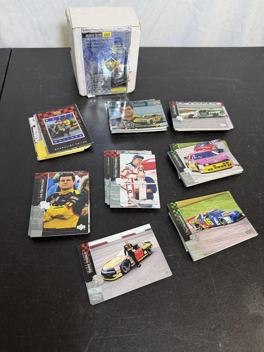 Vintage 1995 Upper Deck Premiere Edition NASCAR Trading Cards Box Lot - Wormhole Thrift